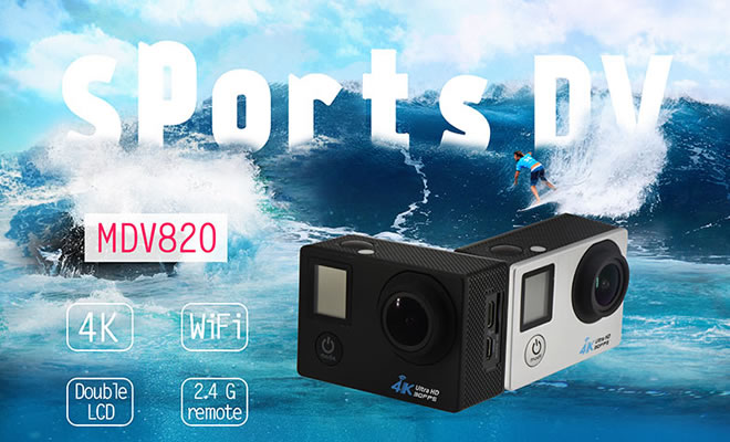 高清廣角鏡運(yùn)動(dòng)DV攝像機(jī)（MDV820）【深圳好立得電子廠家】 