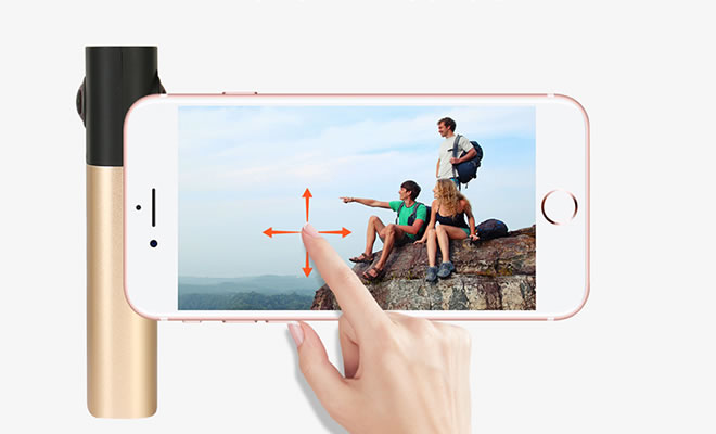 2018最新720°全景運動攝像機VR06圖2